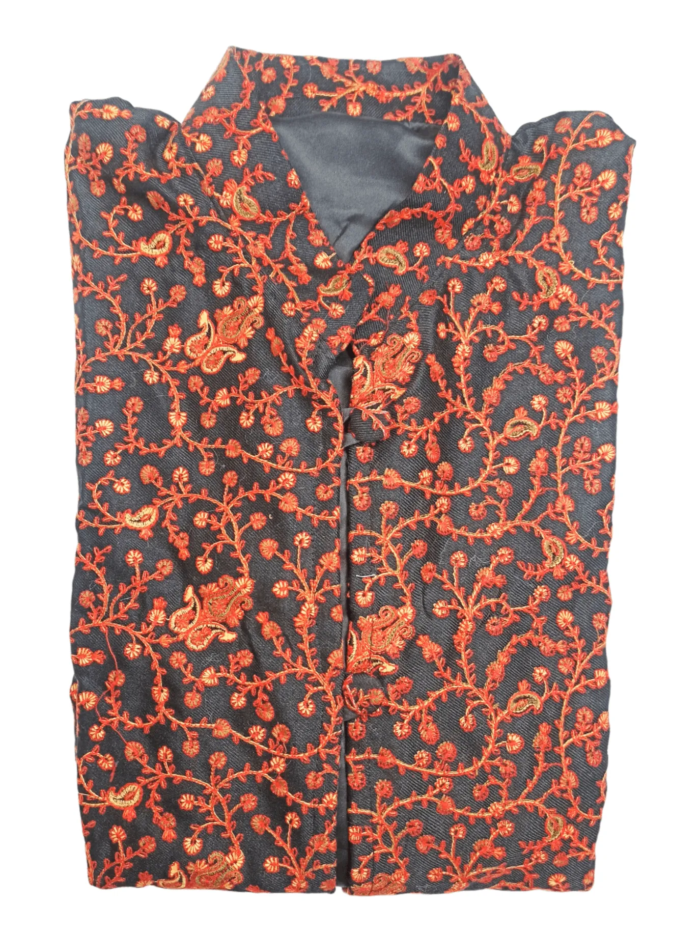 All Over Long Coat | Needle Work Embroidery | Ladies Coat