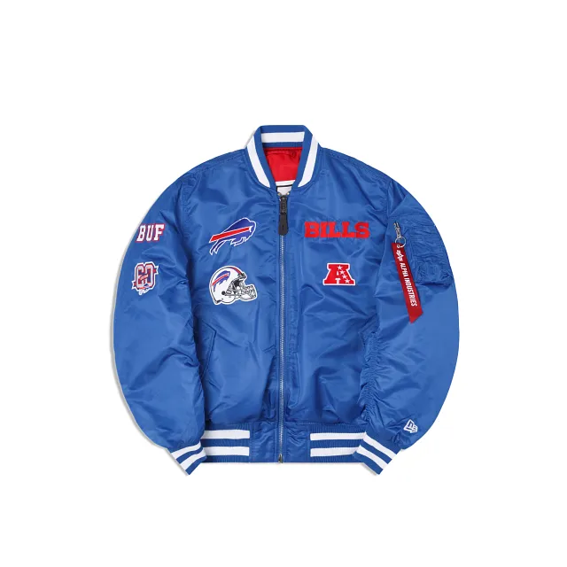 Alpha Industries X Buffalo Bills MA-1 Bomber Jacket