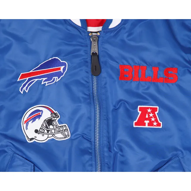 Alpha Industries X Buffalo Bills MA-1 Bomber Jacket