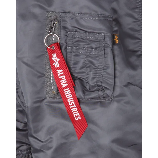 Alpha Industries X New England Patriots Gray MA-1 Bomber Jacket