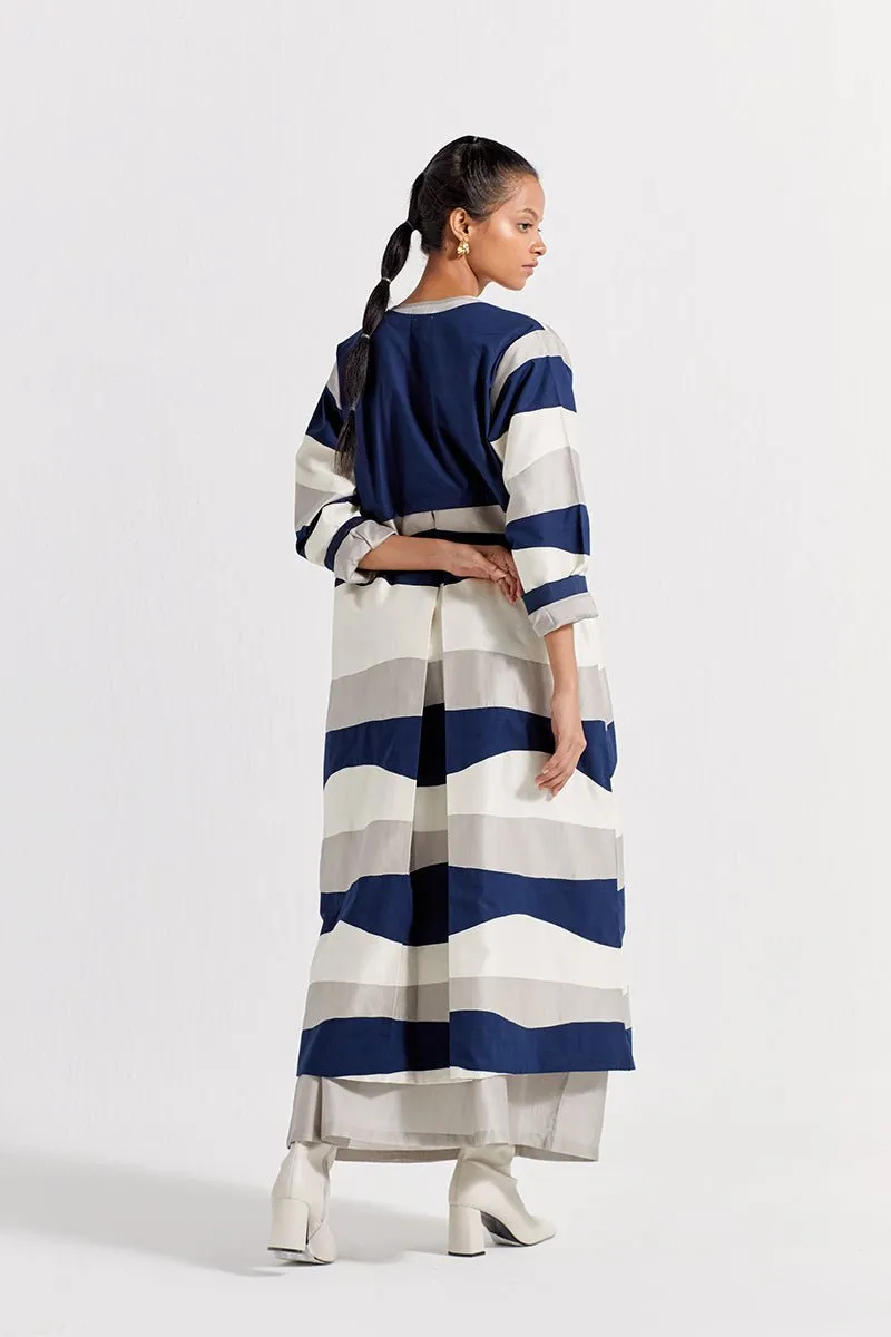 Applique Jacket - Navy