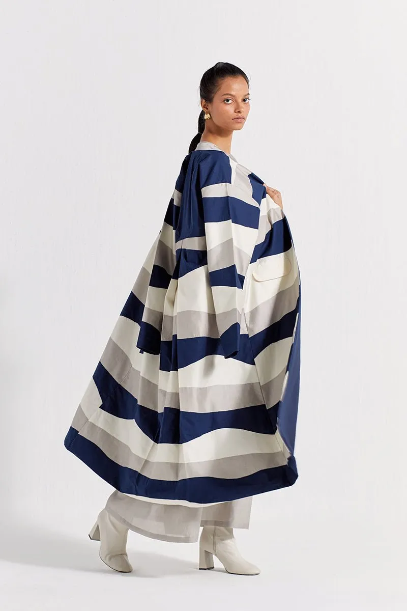 Applique Jacket - Navy
