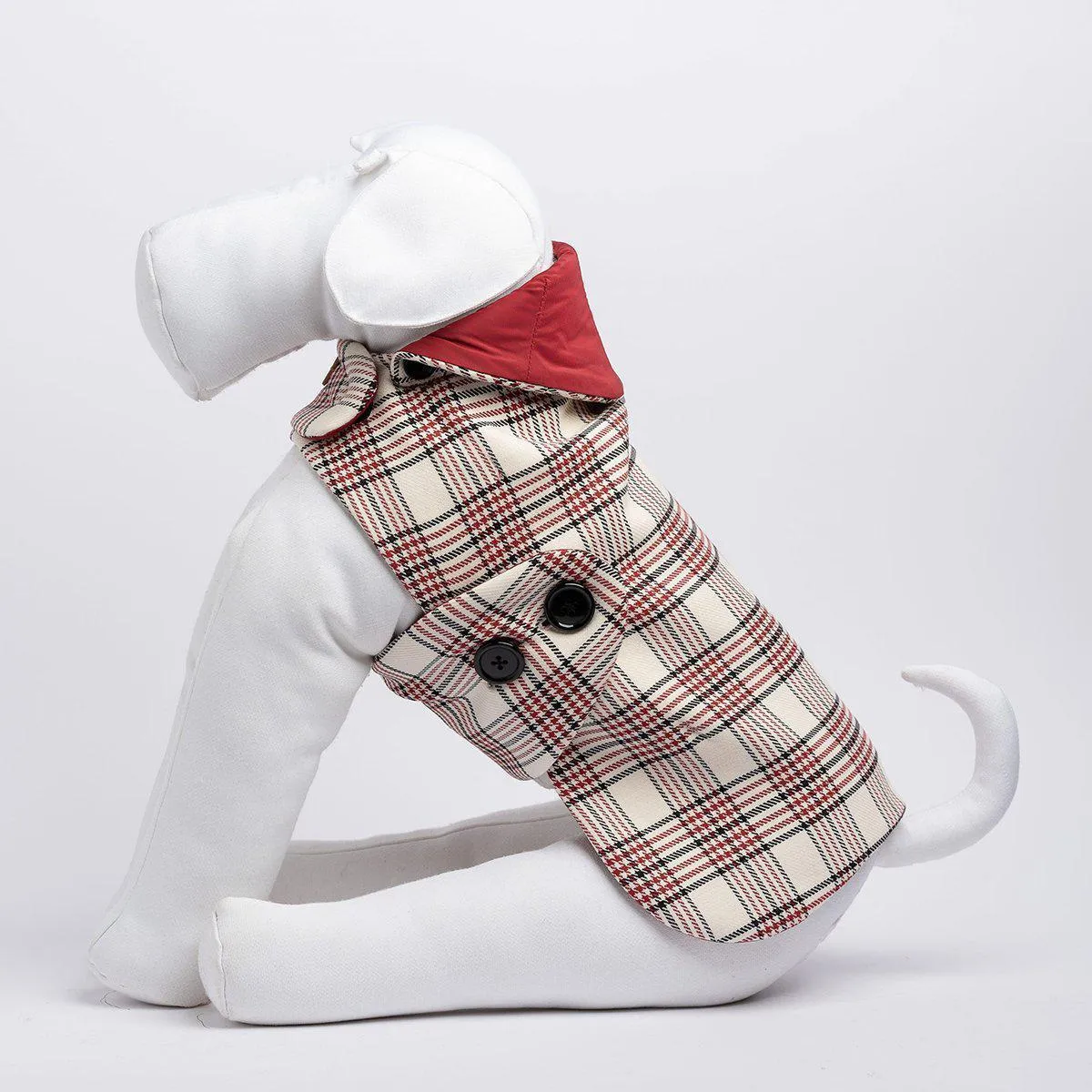 Bespoke Reversible Dog Coat/Raincoat Edward VIII