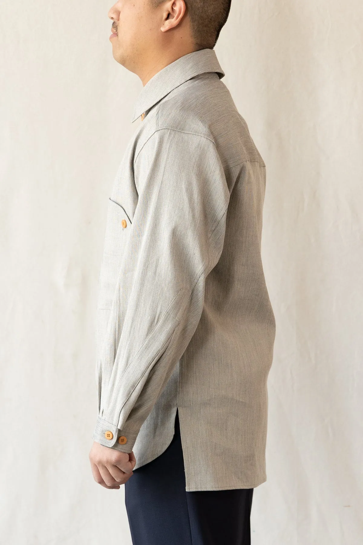Birdeye Shirting Jacket - Grey