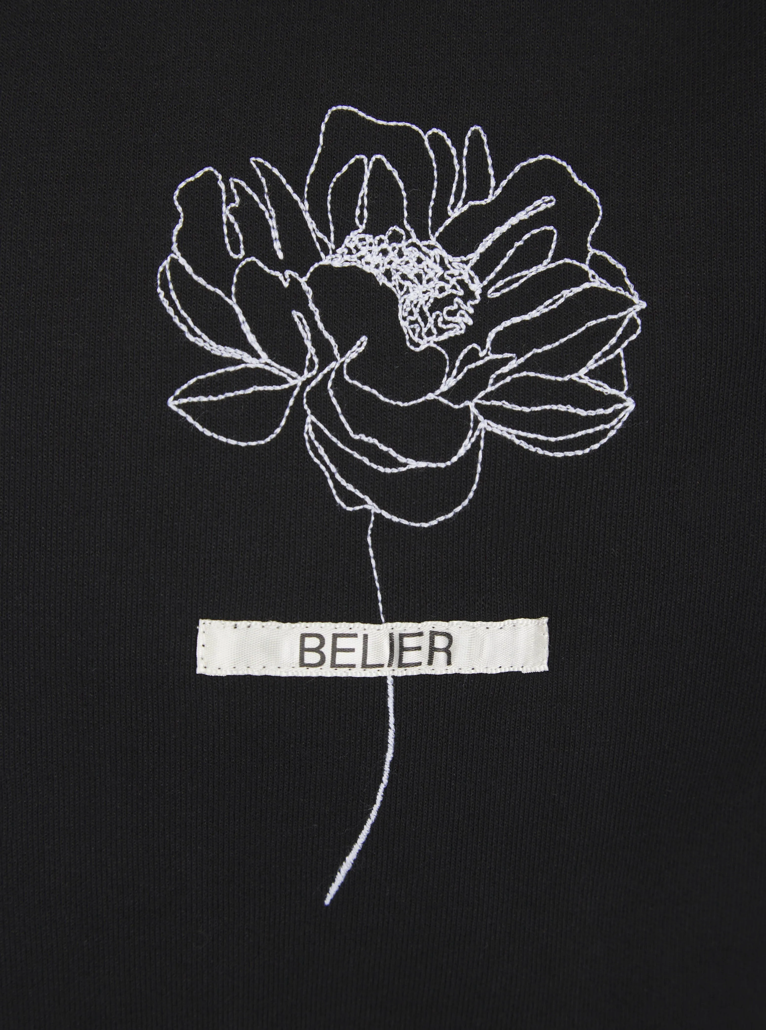 Black La Fleur T-Shirt