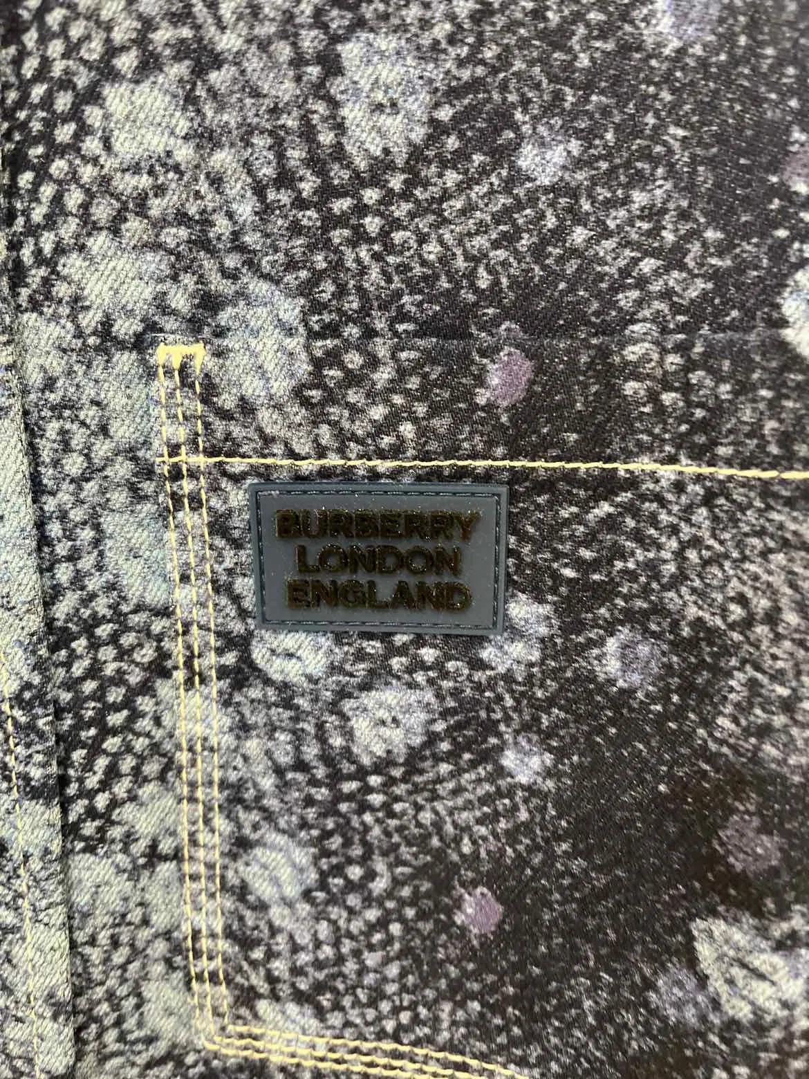 Burberry Dark Wash Size M Jacket