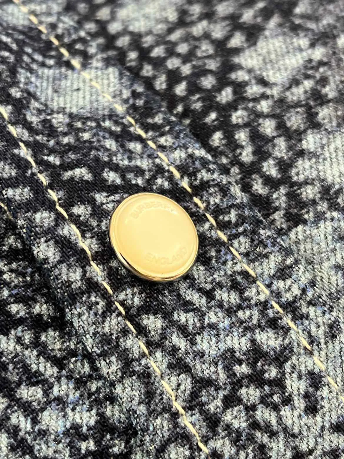 Burberry Dark Wash Size M Jacket