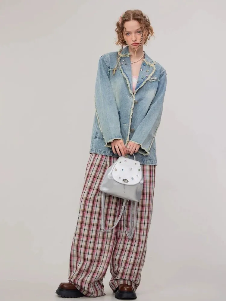 Casual denim suit jacket【s0000003110】