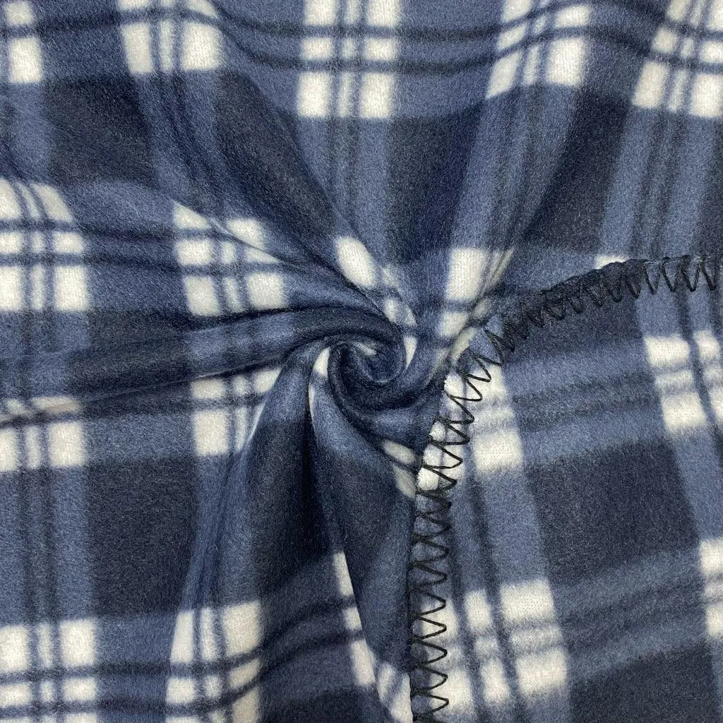 Checkered Fleece Blanket
