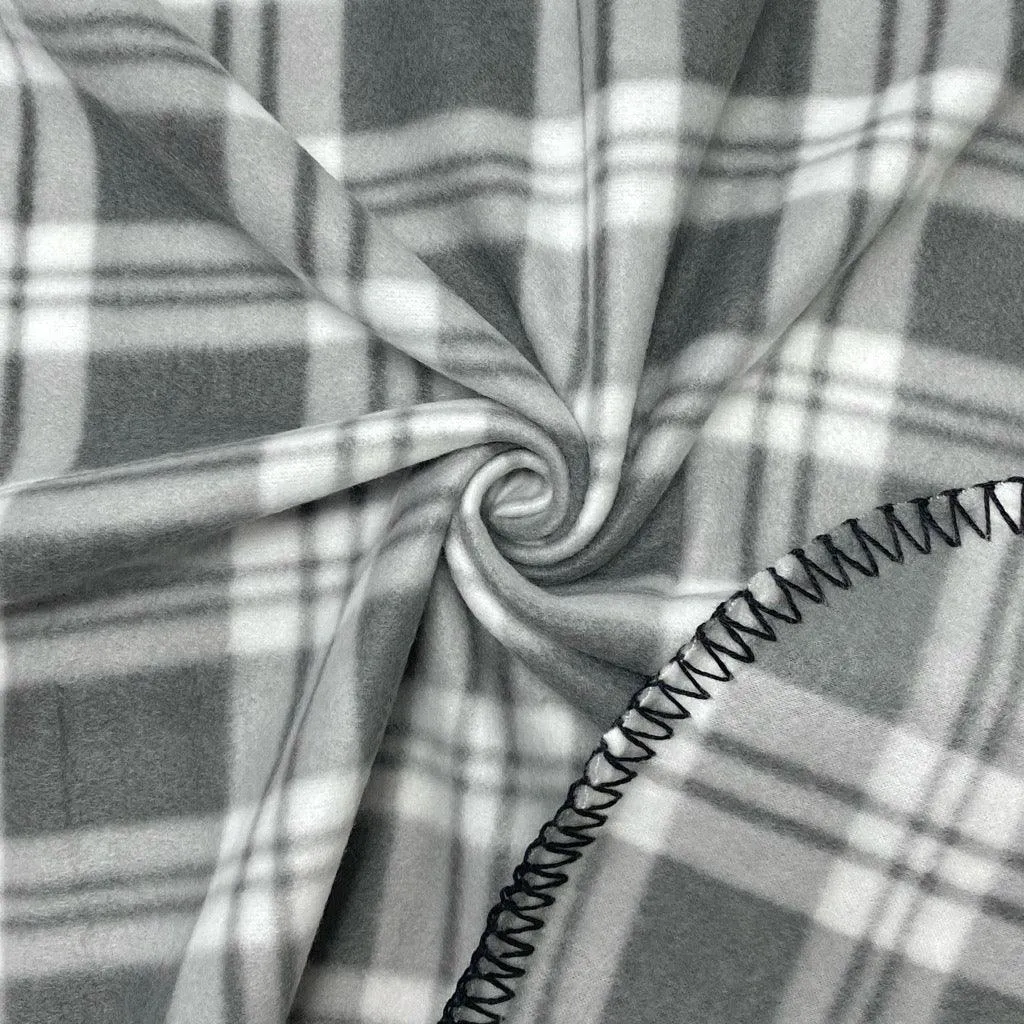 Checkered Fleece Blanket