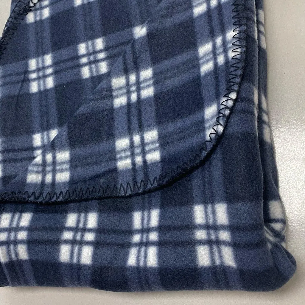 Checkered Fleece Blanket