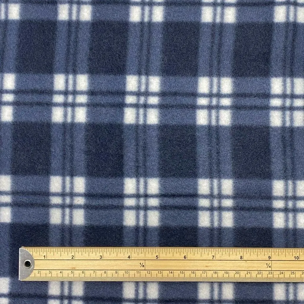 Checkered Fleece Blanket