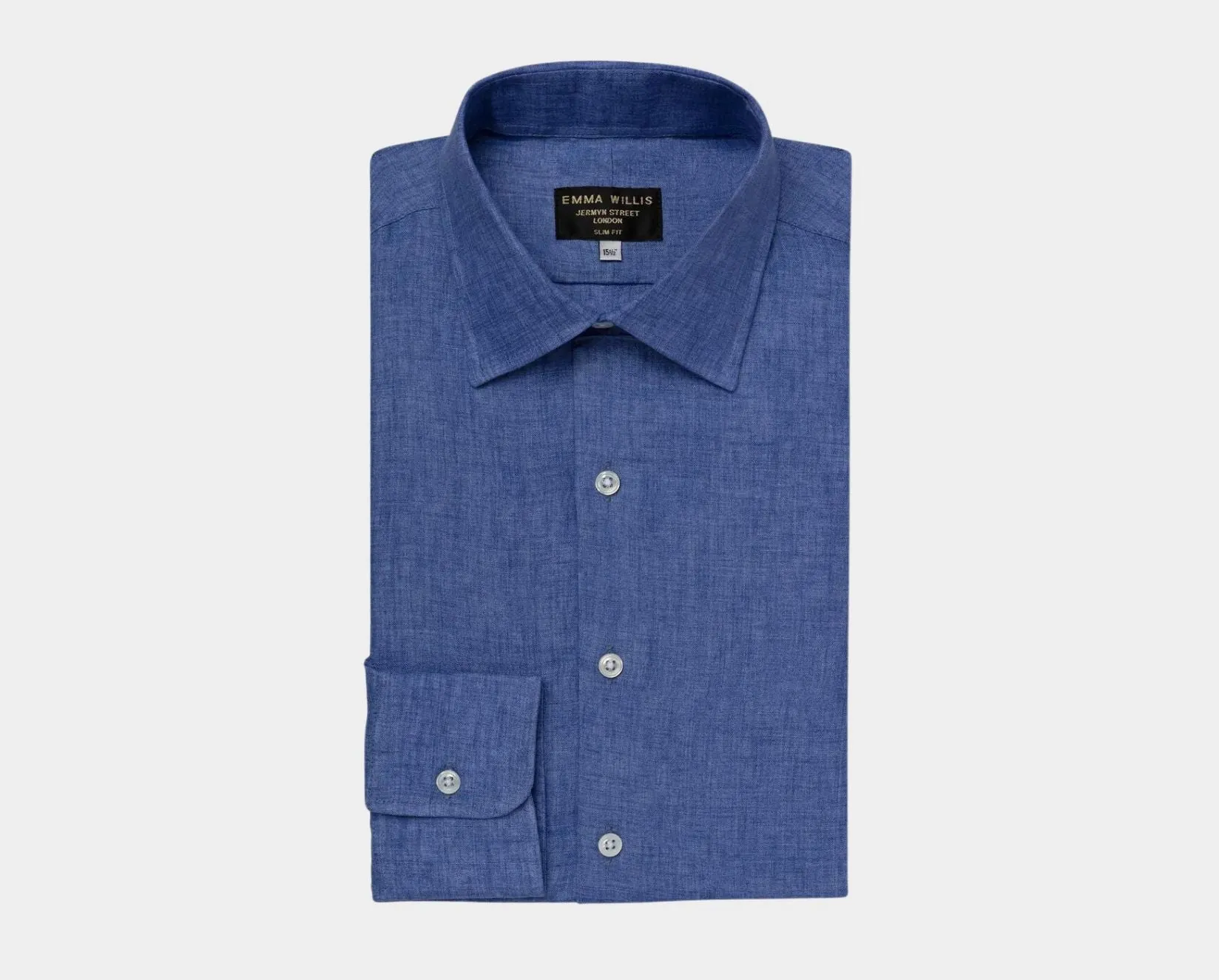 Cornflower Linen Shirt