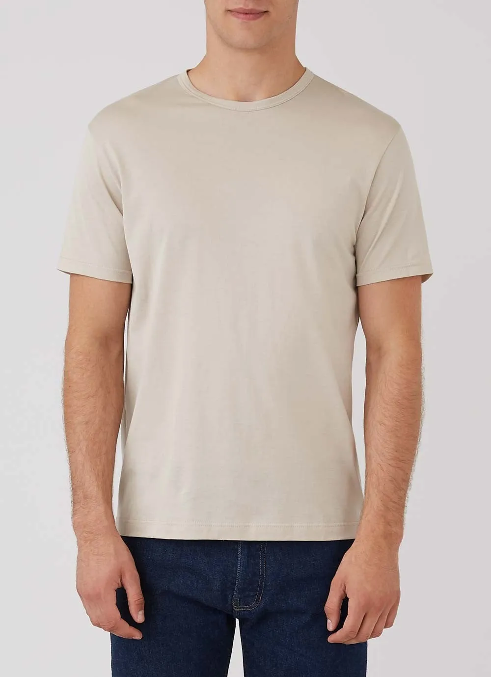 Cotton T Shirt - Putty