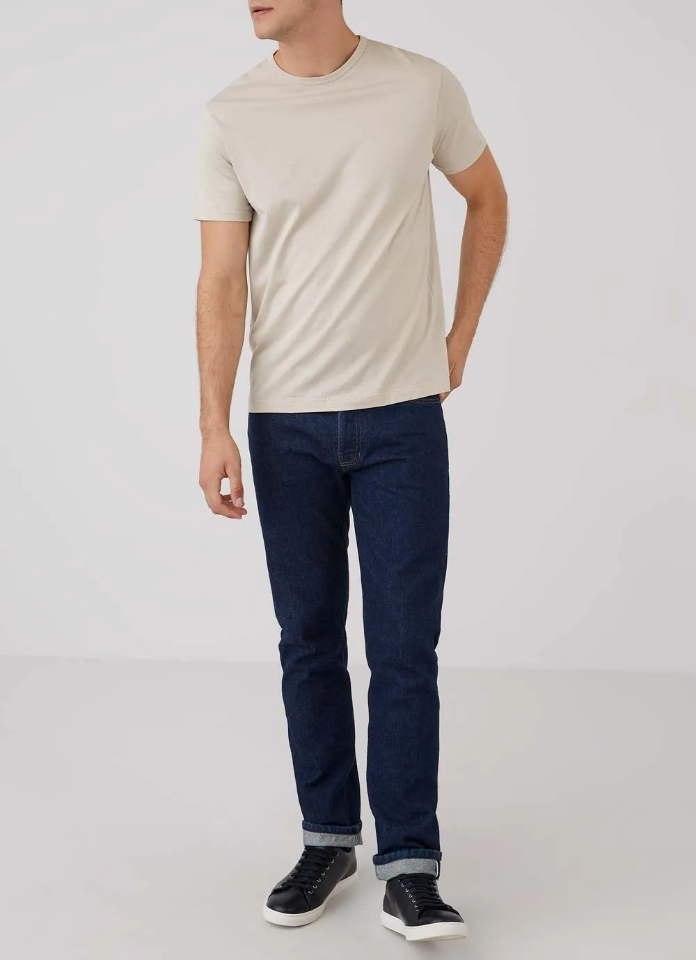Cotton T Shirt - Putty