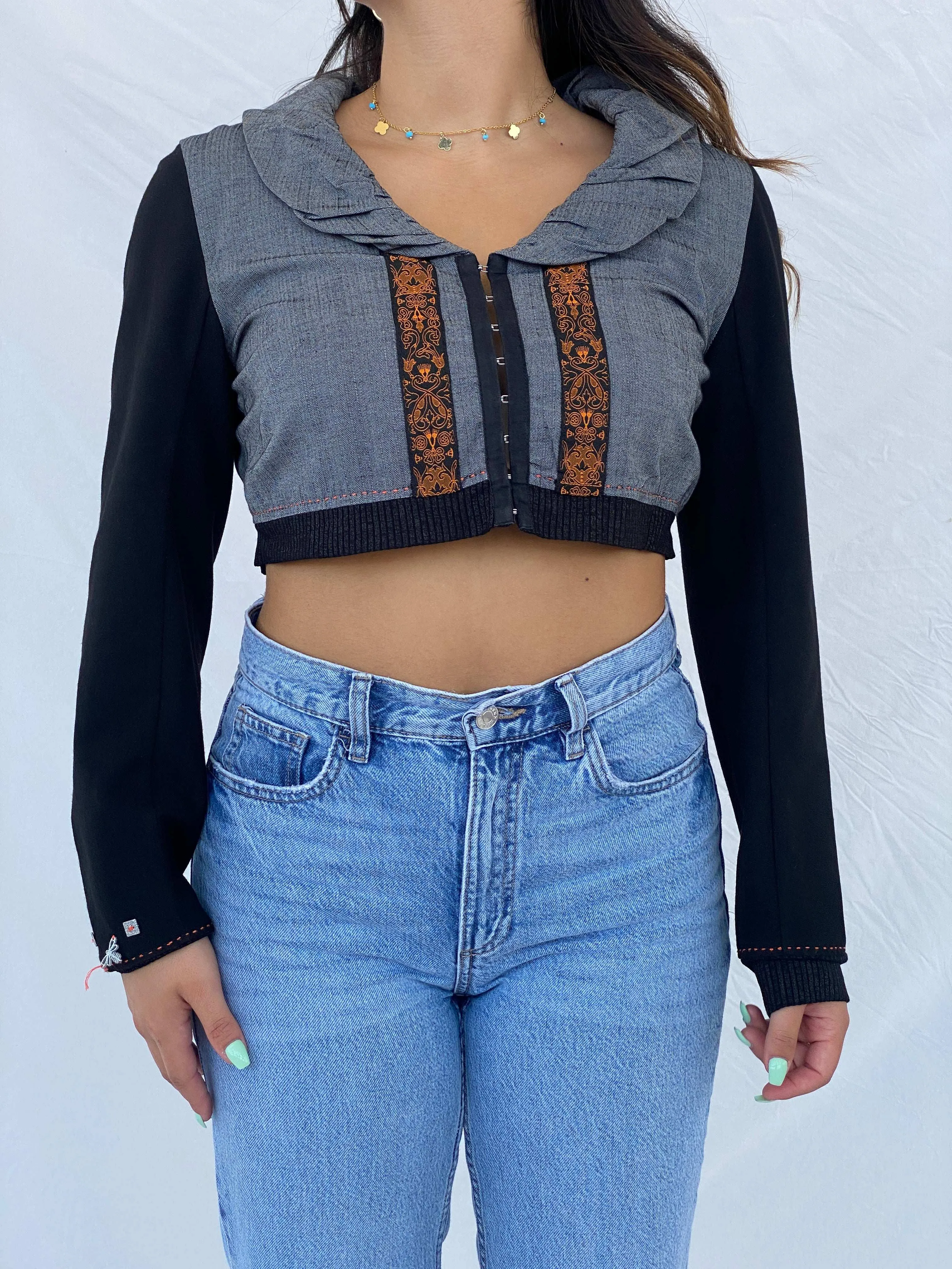 Cybery2k La Mode Est À Vous Cropped Bolero Jacket - M