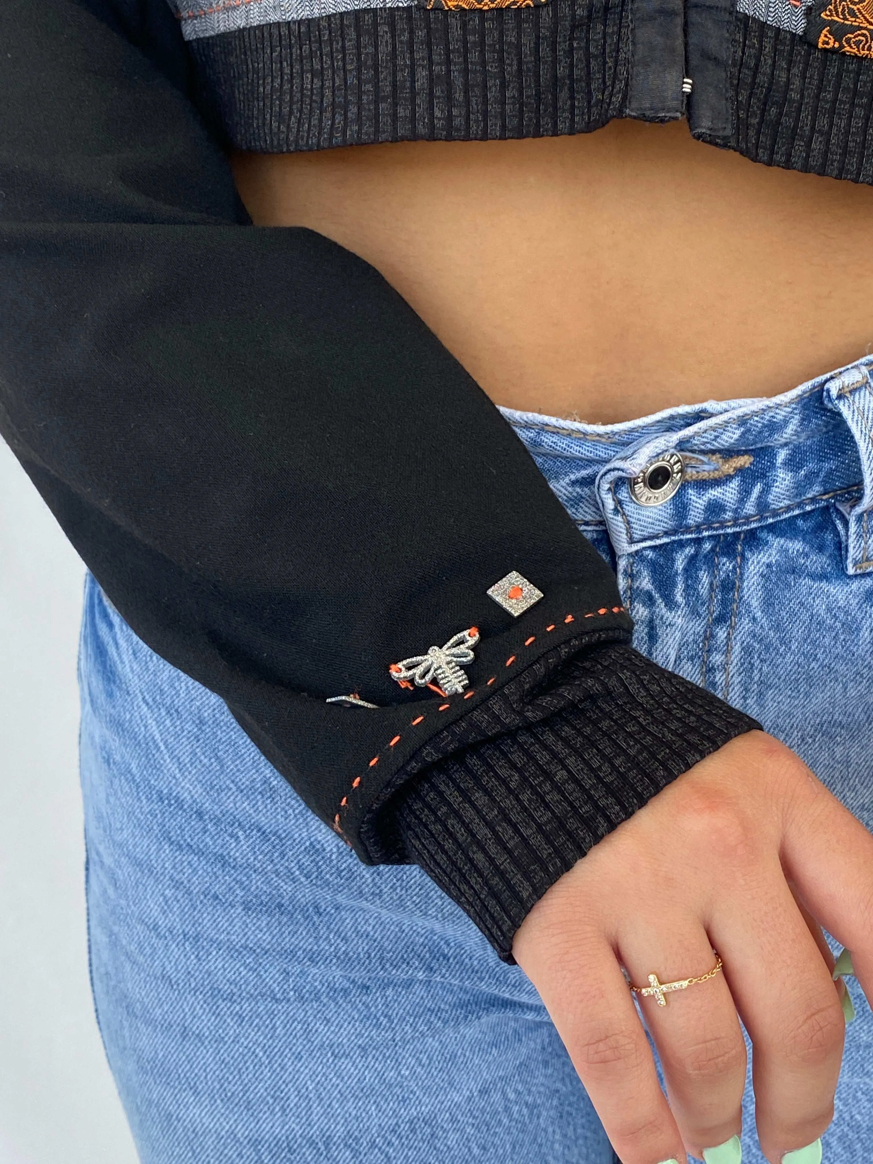Cybery2k La Mode Est À Vous Cropped Bolero Jacket - M