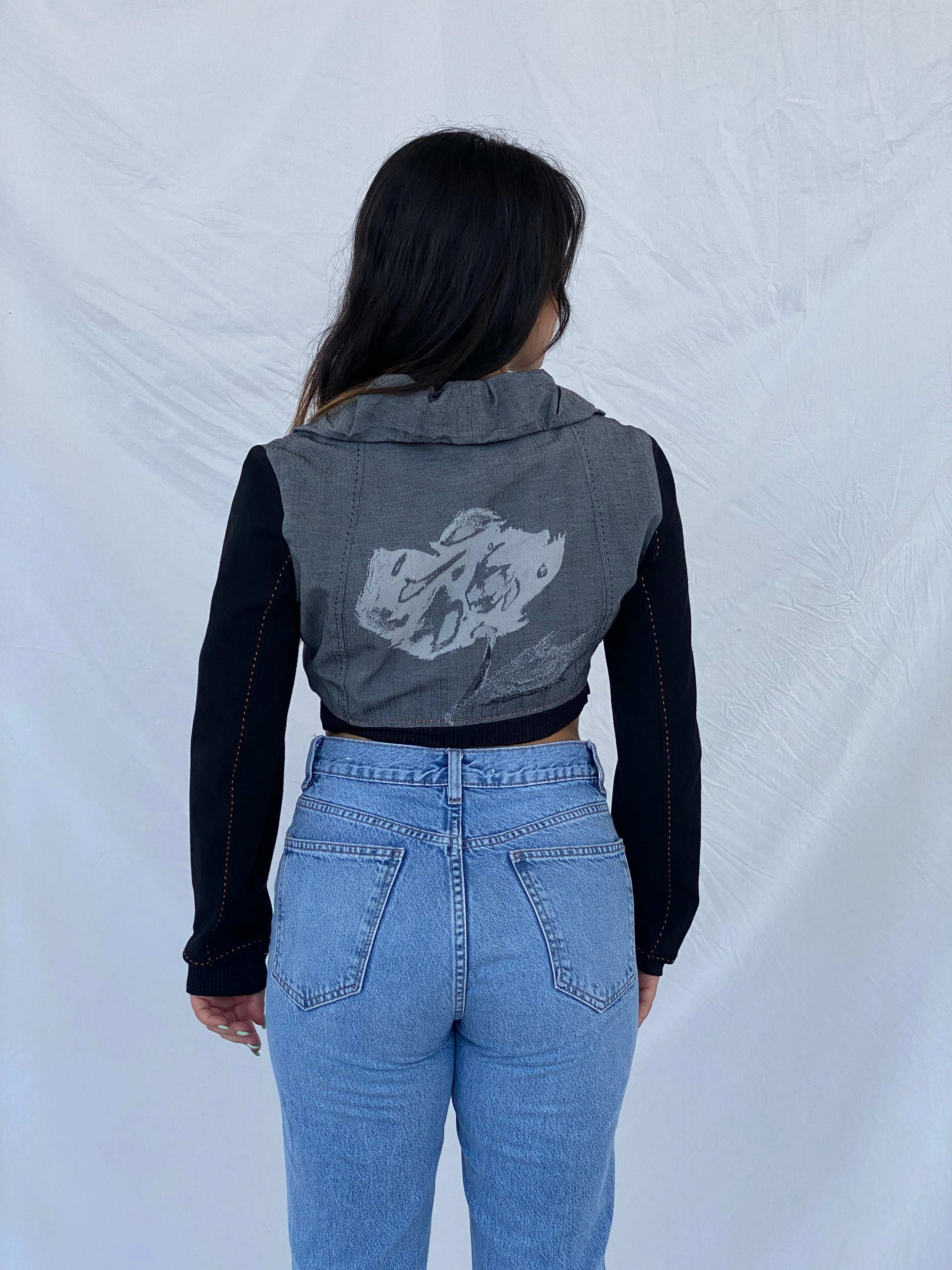 Cybery2k La Mode Est À Vous Cropped Bolero Jacket - M