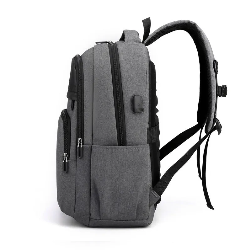 deanwangkt New Men's Backpack Business Computer Bag Large Capacity Casual Fashion Outdoor Travel Bag Multifunctional Men's Bag Bag