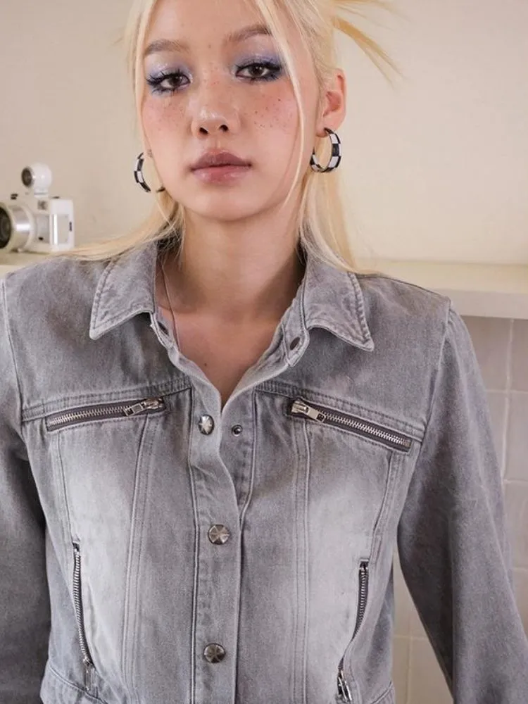 Denim short  jacket【s0000003386】