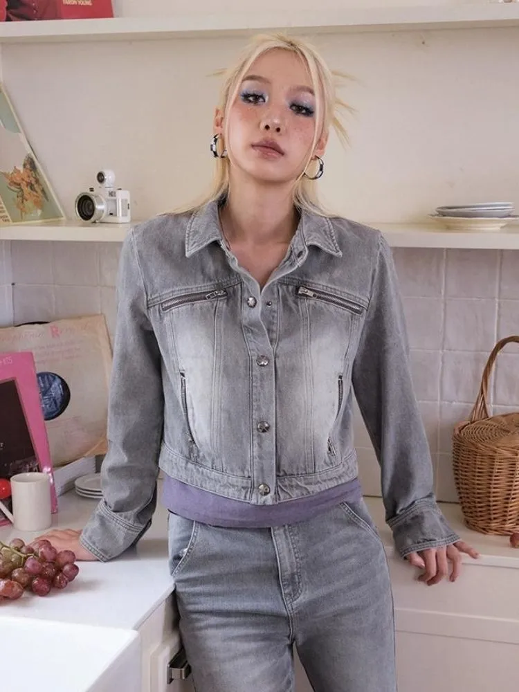 Denim short  jacket【s0000003386】