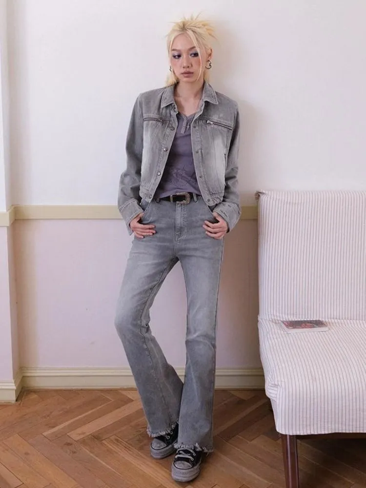 Denim short  jacket【s0000003386】