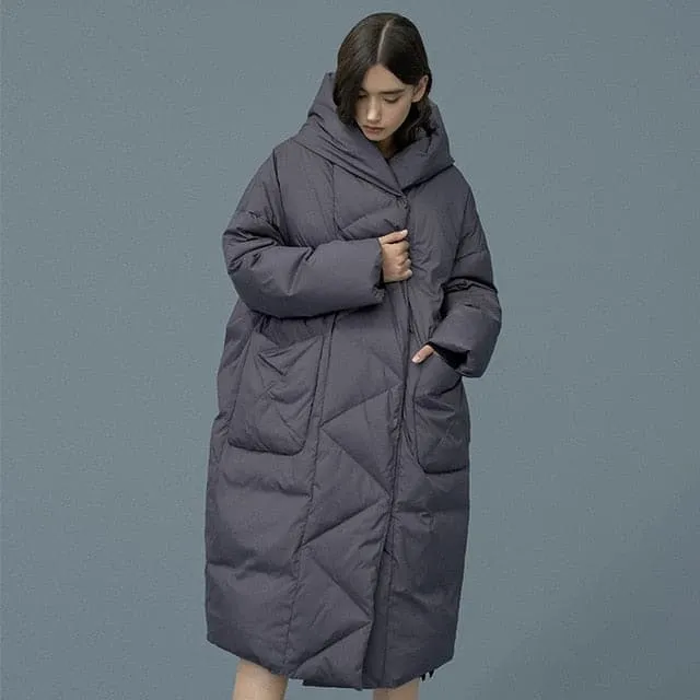 DressBetty - Winter Oversize Warm Duck Down Coat