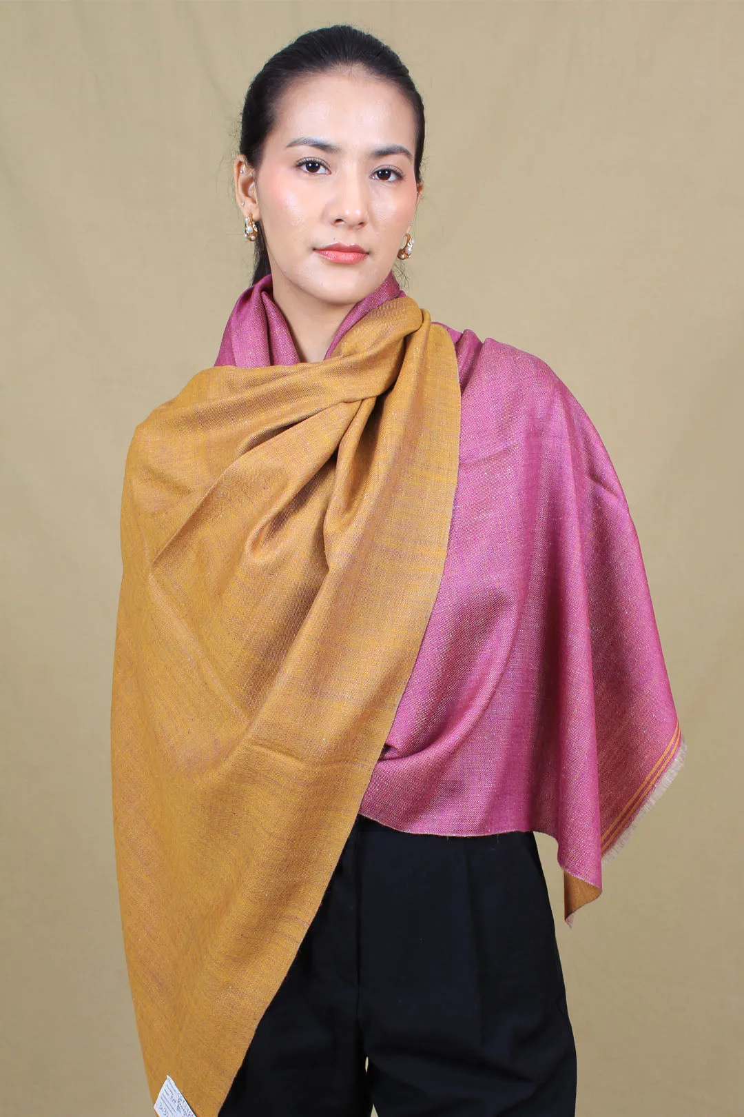 Ebrah Reversible Cashmere Stole