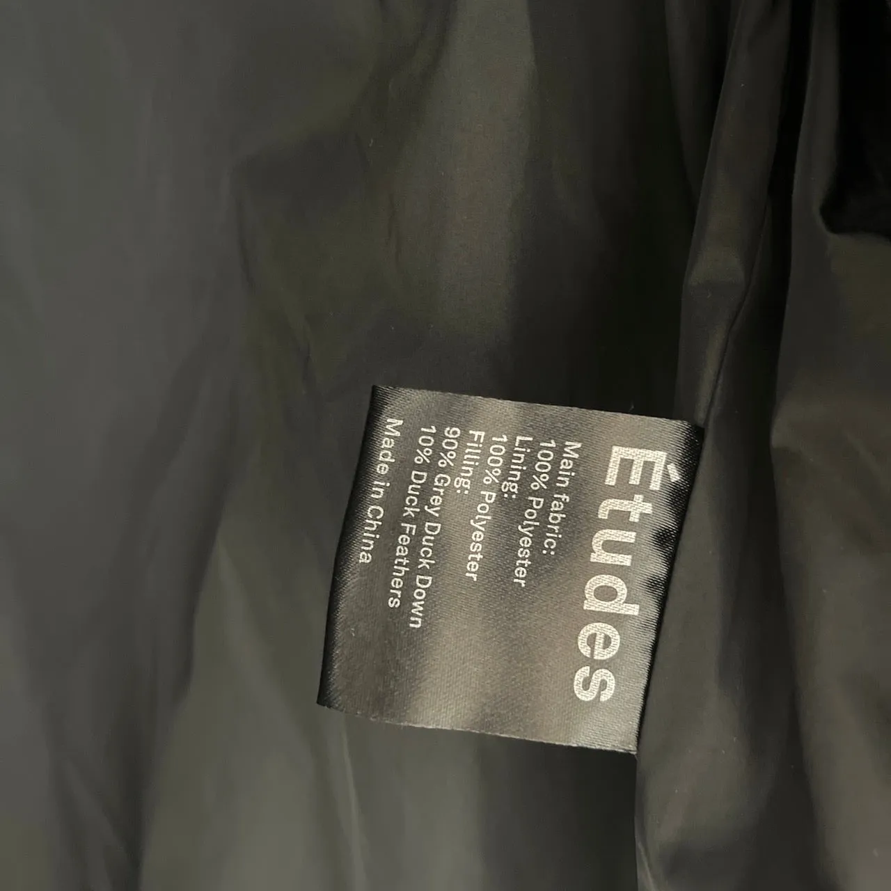 Etudes Oversized Down jacket
