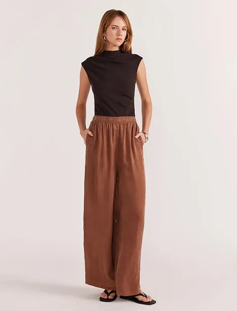 Finn Cupro Relaxed Pants