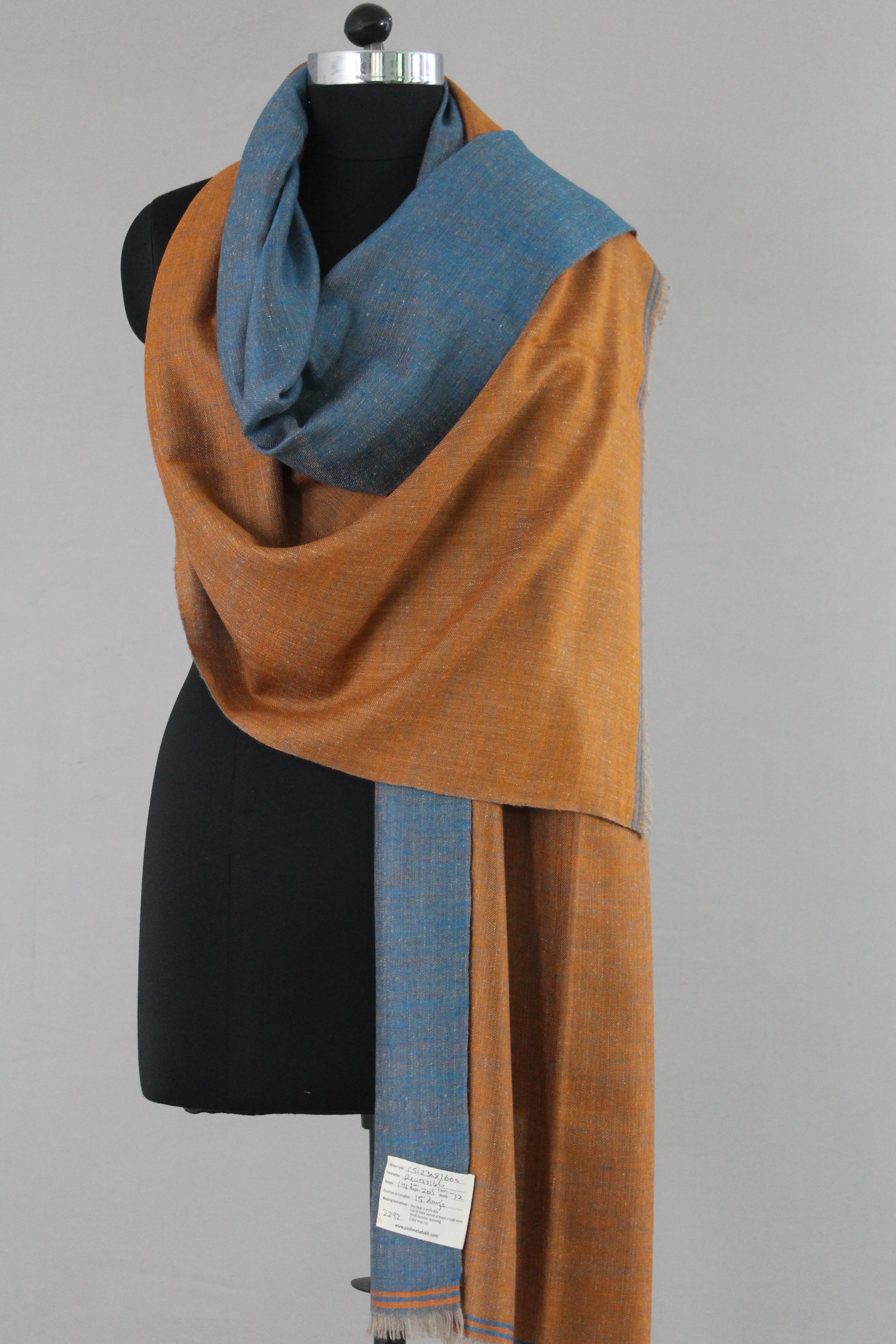 Francis Reversible Cashmere Stole