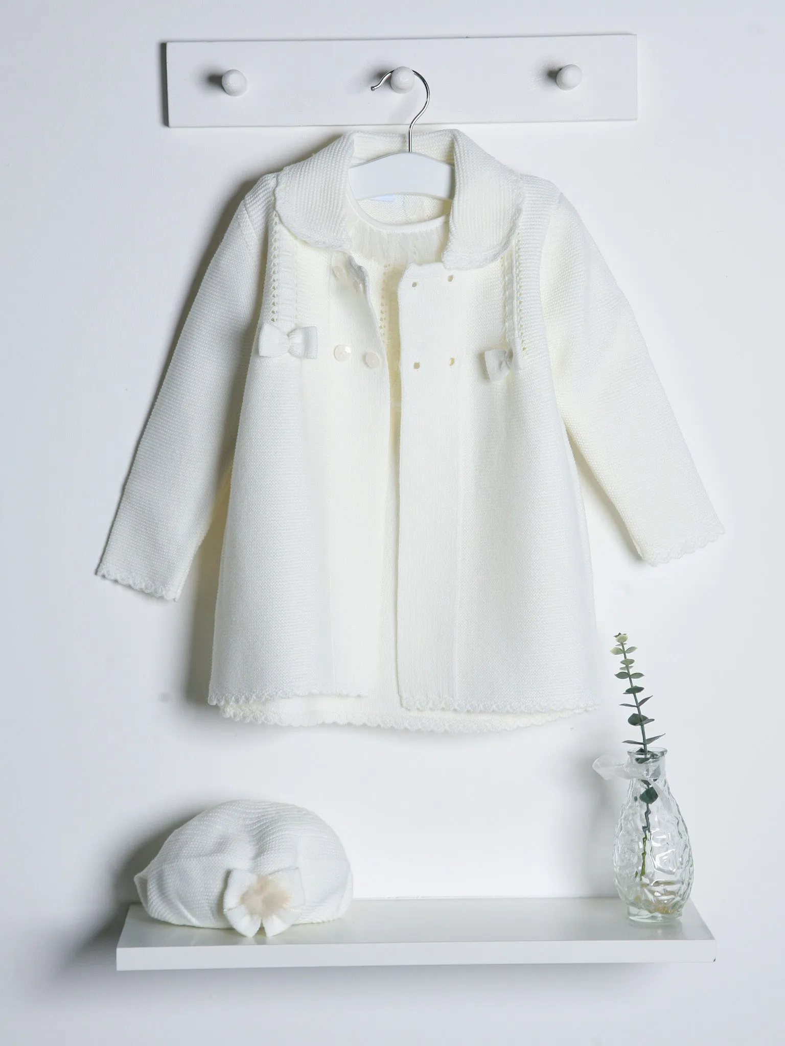 Granlei Ivory knitted Coat