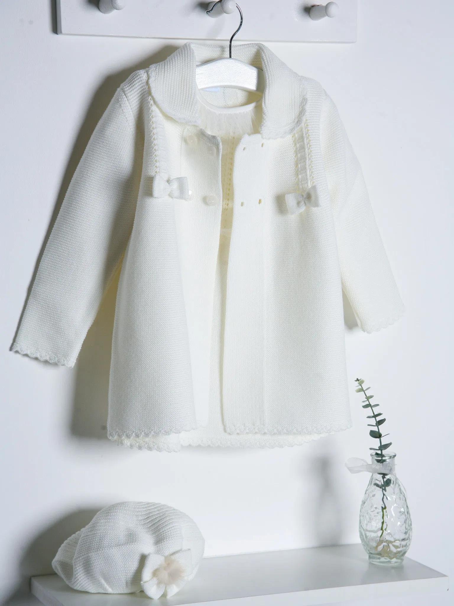 Granlei Ivory knitted Coat