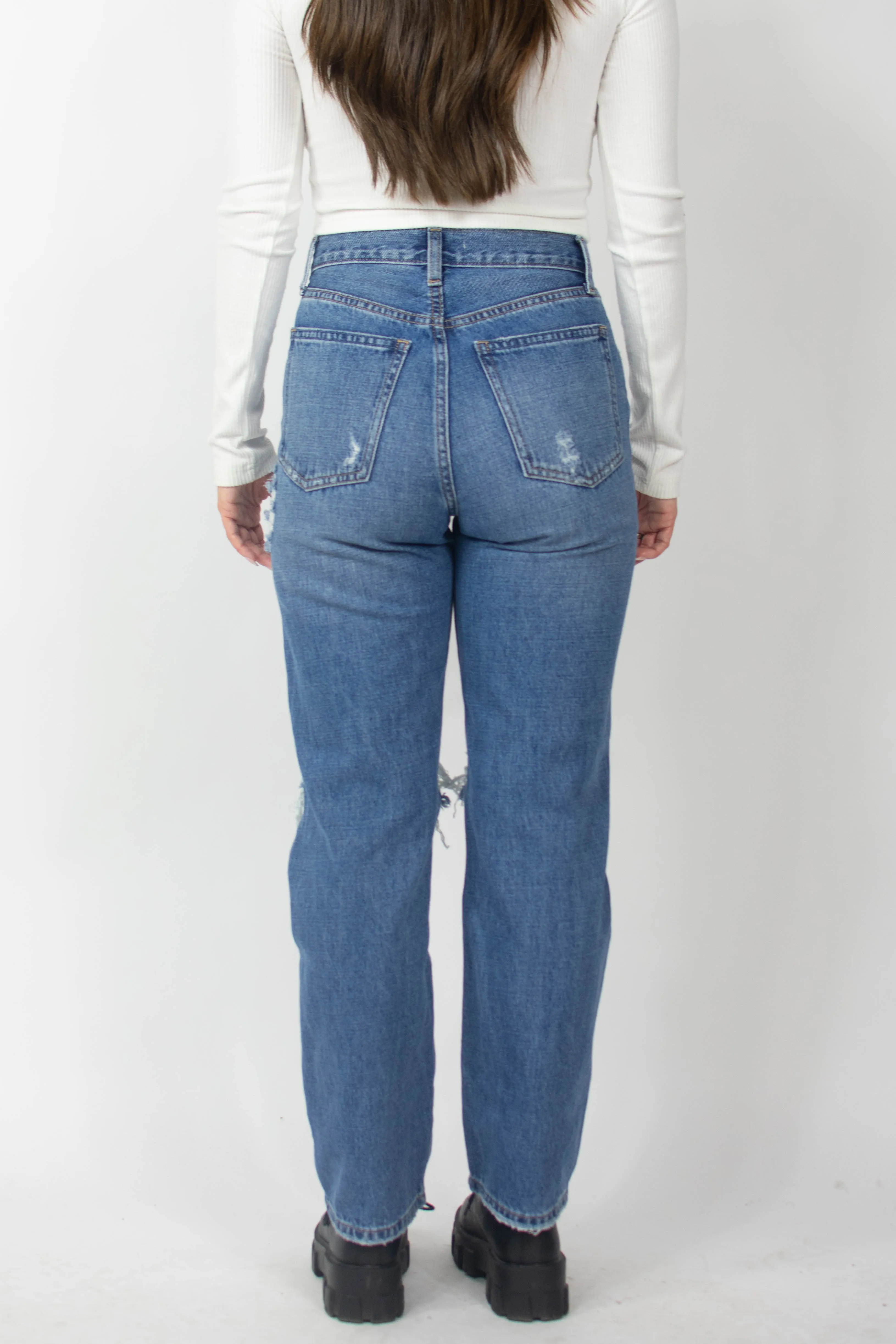 Highland Jeans in Dark Wash