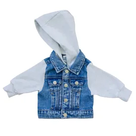 Hooded Jean Jacket