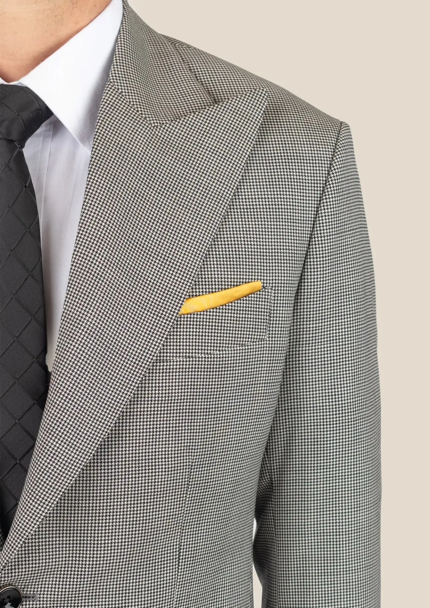 Hudson Grey Houndstooth Jacket