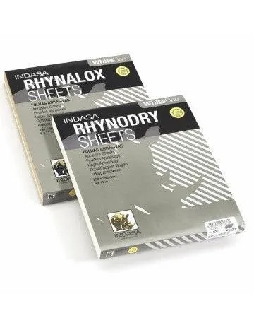 Indasa 9"x11" White Line Dry SandPaper