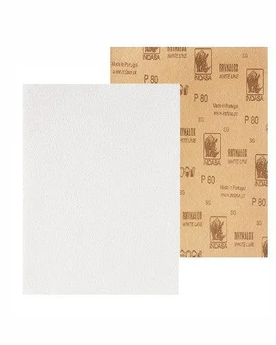 Indasa 9"x11" White Line Dry SandPaper