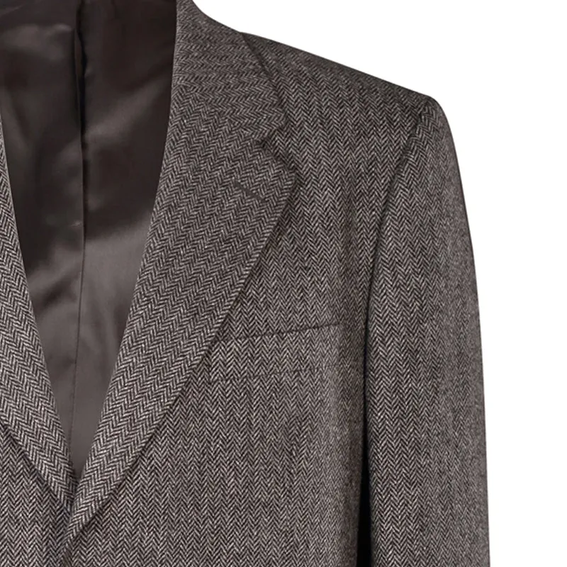 Jacket, Grey Herringbone