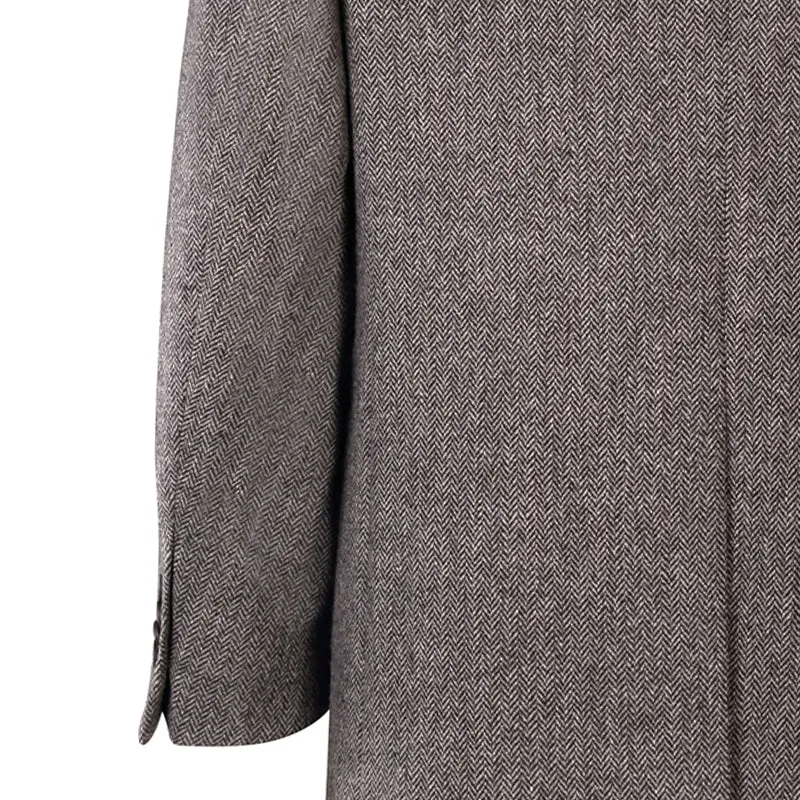 Jacket, Grey Herringbone