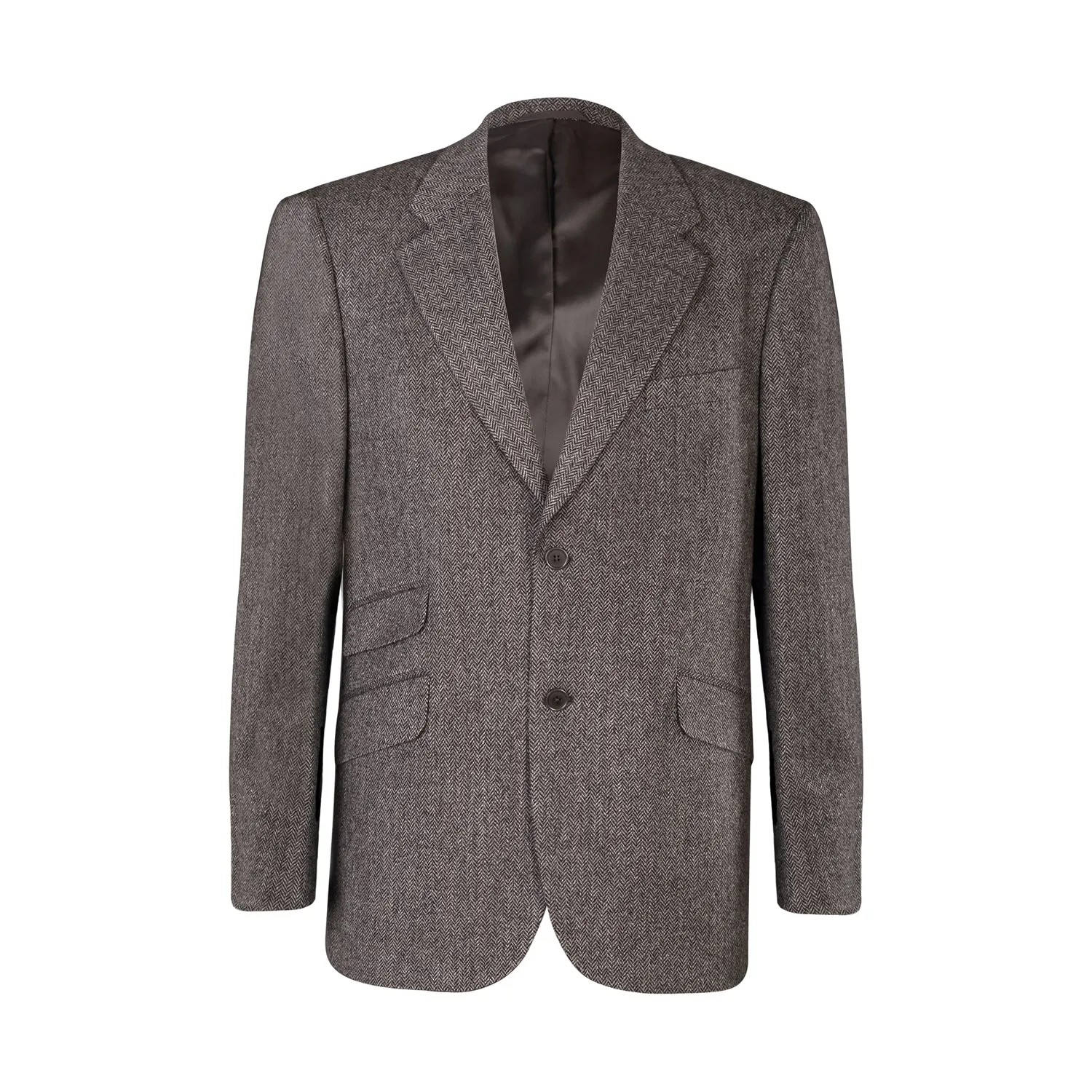 Jacket, Grey Herringbone