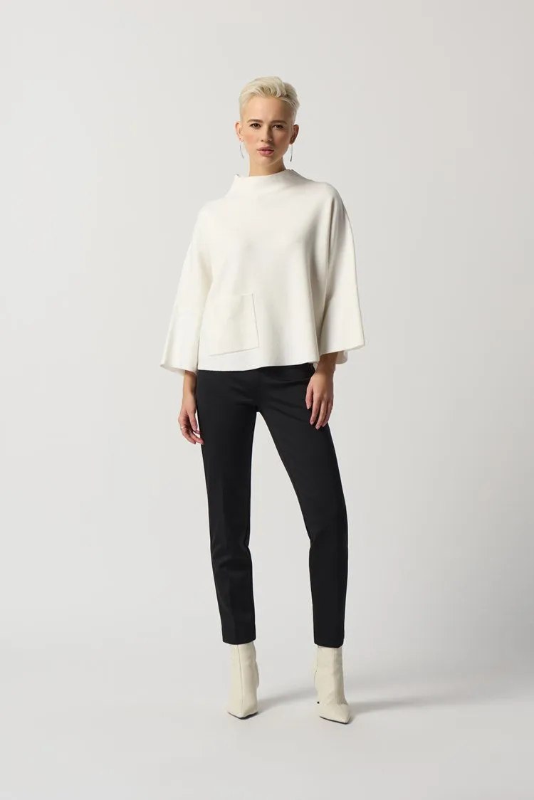 Joseph Ribkoff Funnel Neck Boxy Top
