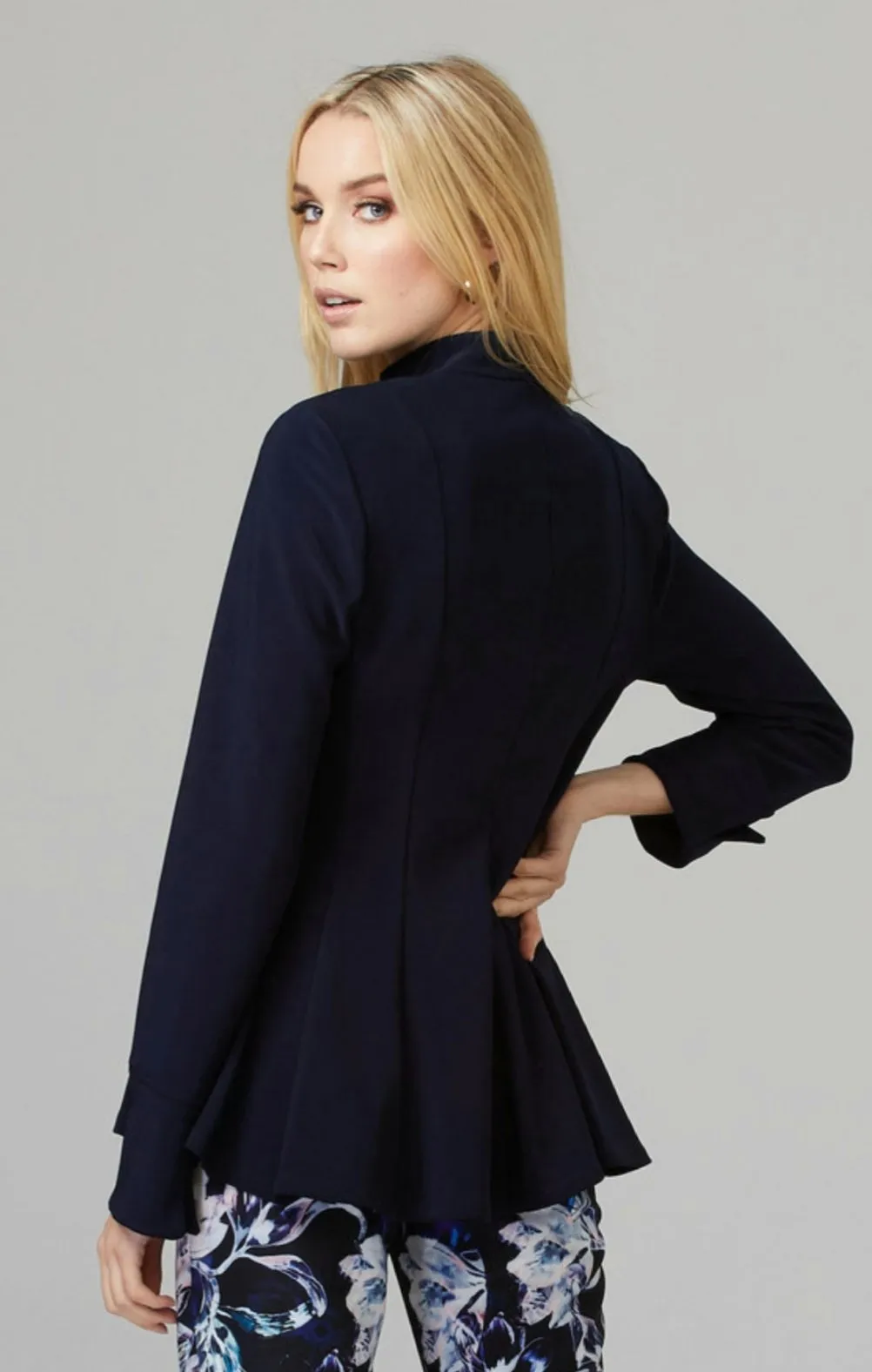 Joseph Ribkoff Long Sleeves One Button Jacket
