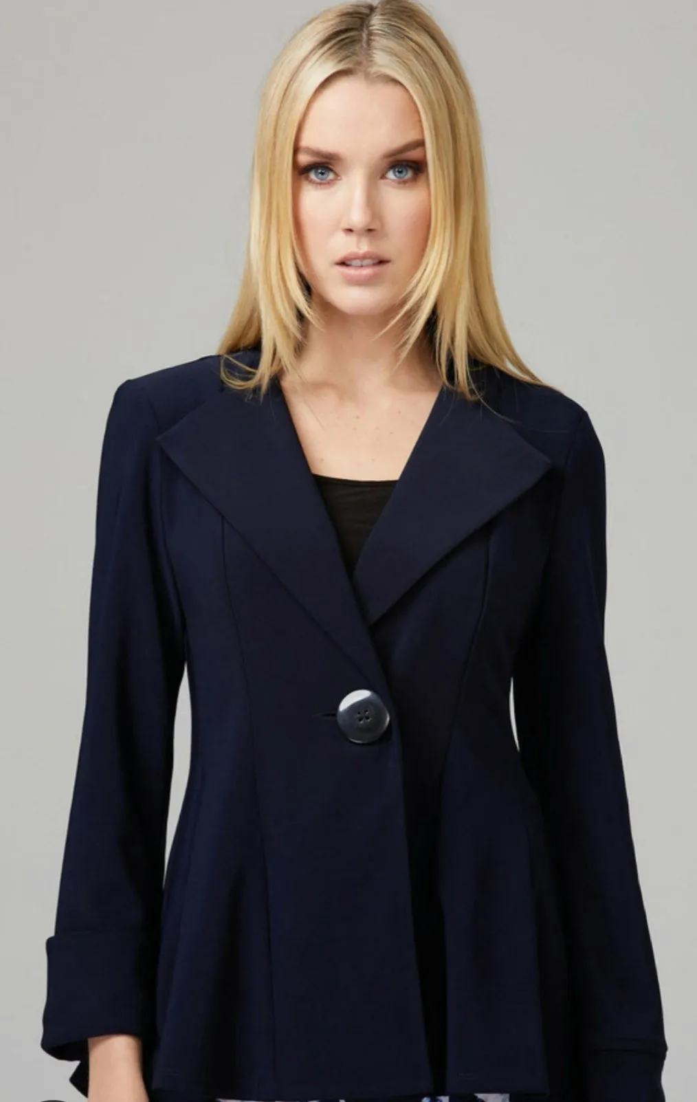 Joseph Ribkoff Long Sleeves One Button Jacket