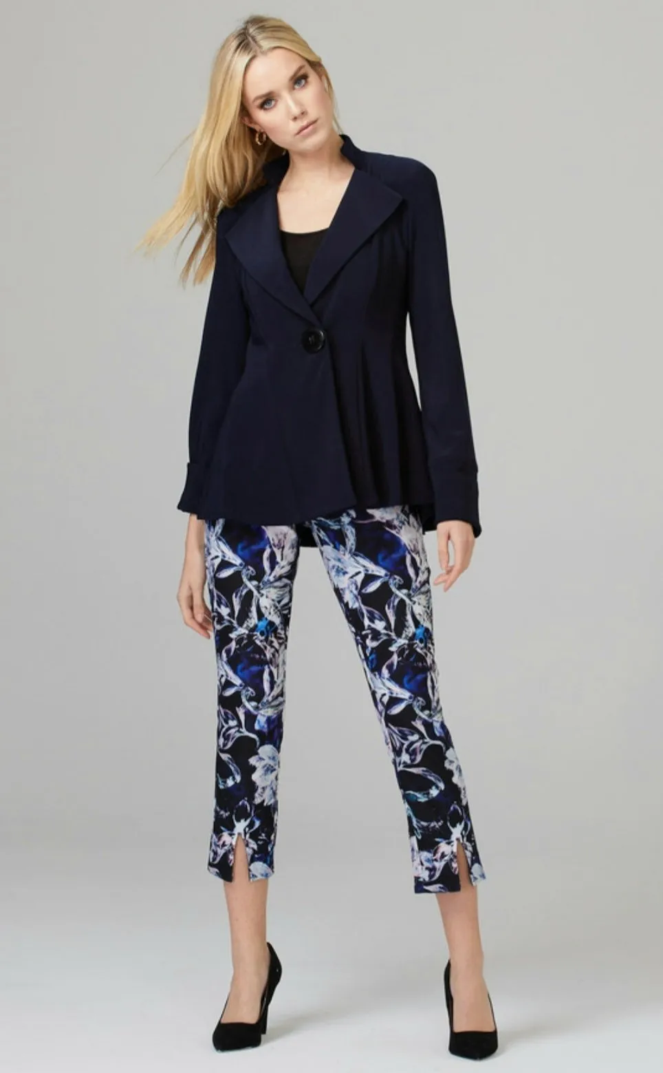 Joseph Ribkoff Long Sleeves One Button Jacket