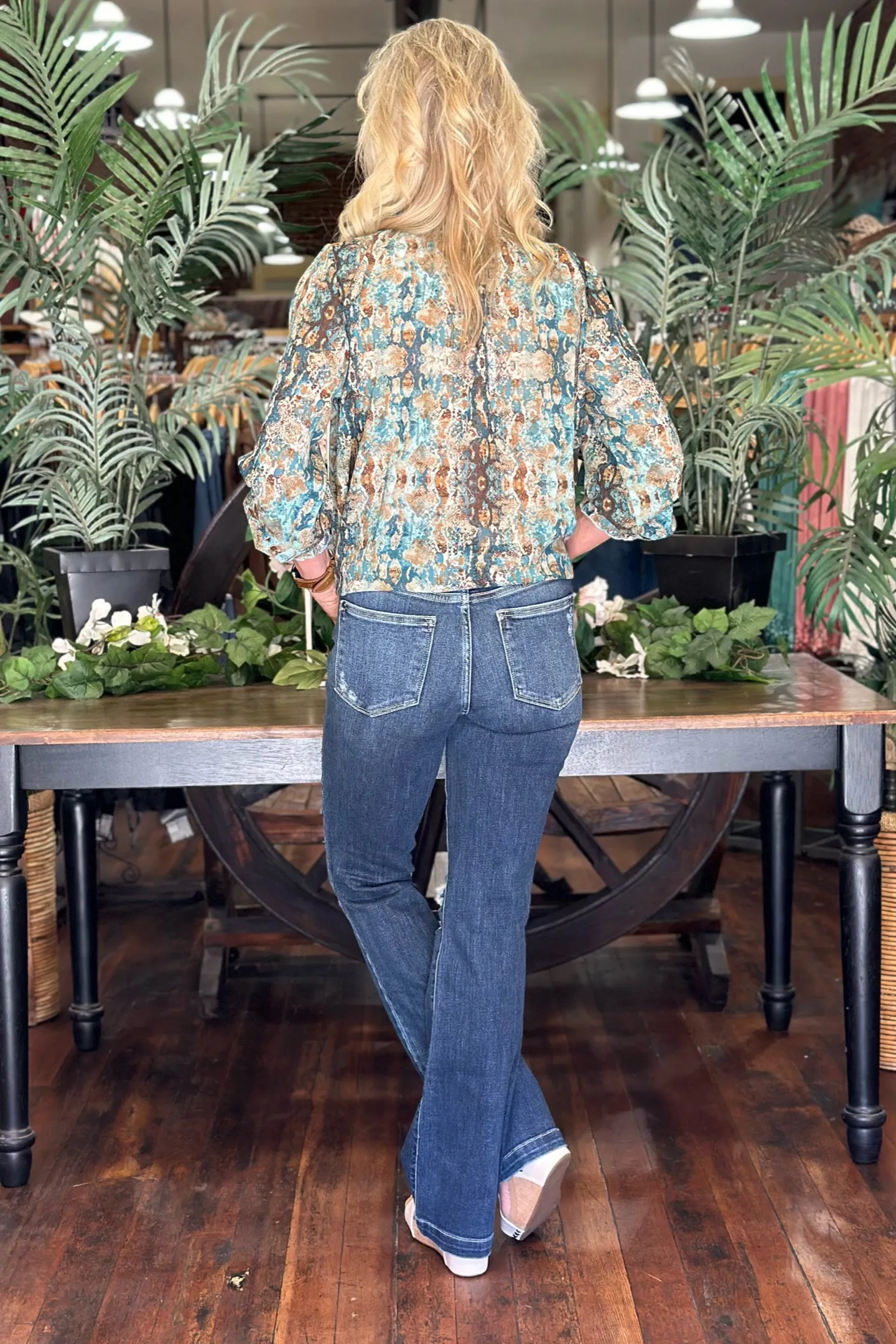 Judy Blue Hand Sanded Distressed Bootcut Jean