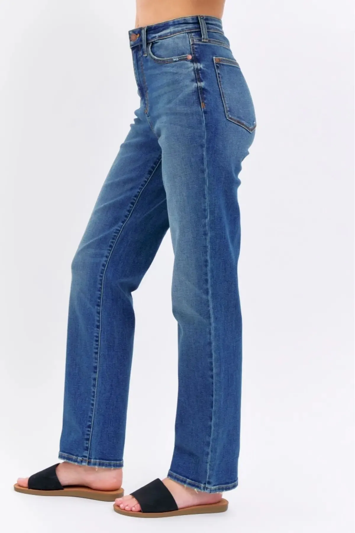 Judy Blue Hi-Waist Straight Fit