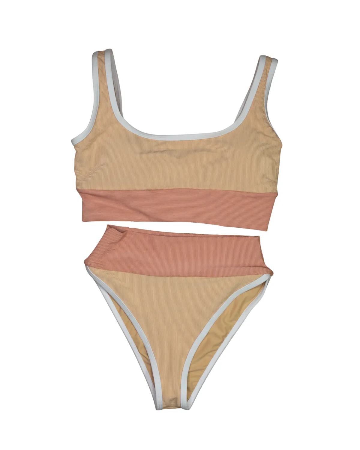 Kiawah Top- Creamsicle