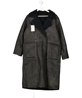 levis Black Naomi Reversible Coat UK L