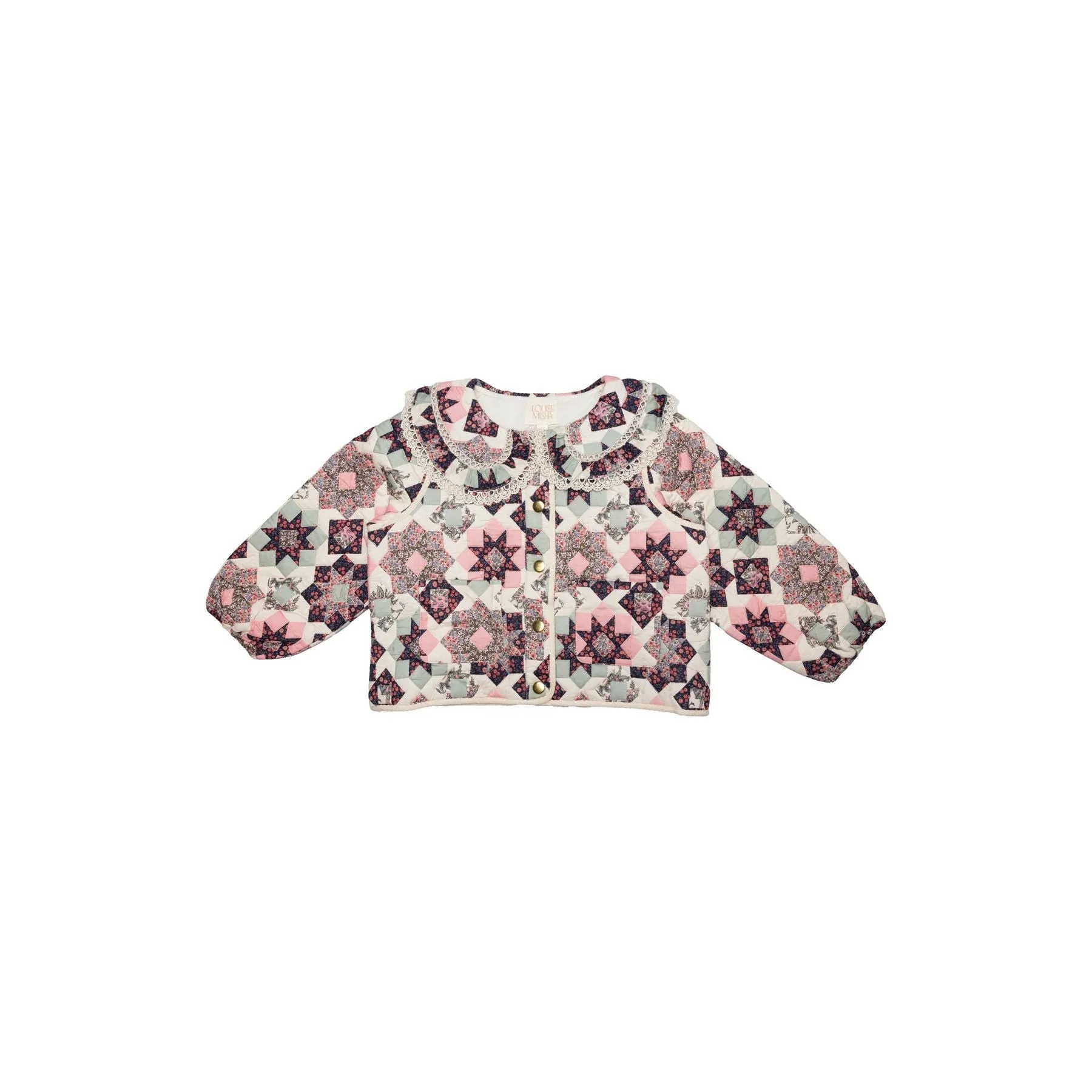 Louise Misha Joulia Jacket - Small Star Patchwork